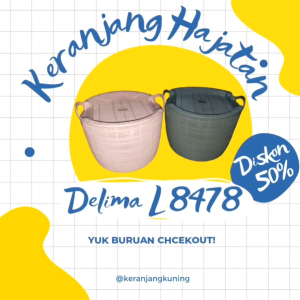 Keranjang Delima L + Tutup Clio 8478: Aksesoris Kendaraan yang Tepat