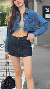 GENEDENIM กระโปรงกางเกง รุ่น Heartbeat