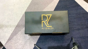 Rionz Diego Black - Sepatu Formal Pantofel Pria Black Kantor Kulit Pu