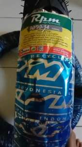 BAN MOTOR MATIC TYPE TUBELESS SIZE 80/90 90/90 RING 14 ALL MATIC