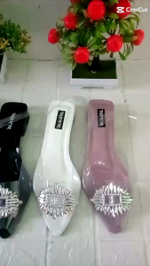 sandal wanita Adelia heels mika hak 2 cm terbaru 2024 viral