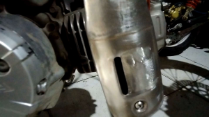 Heat Cover Ram Pelindung Panas Knalpot Model Honda CT125 Mentah