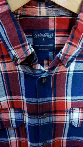 Kemeja Flanel Faded Glory Original Second Size L