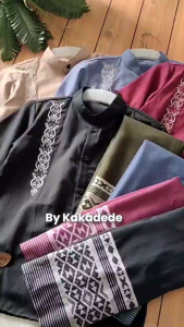 Kakadede Setelan Sarung Koko Anak Laki Laki 3-12th Set Hisyam