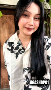 MUNNA Blouse Plisket Motif Bunga Katun Mikro: Atasan Wanita Kekinian