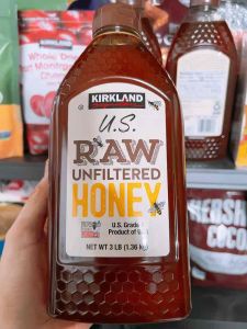 [ Date 3/ 2028 ] Mật ong chưa lọc Kirkland Signature So Cal Raw Unfiltered Honey 1.36kg Mỹ.