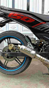 Knalpot Ceklis MX King Road Race Leher RoadRace Roll Bending Original MRS Racing Exhaust x1 lonerider mafia