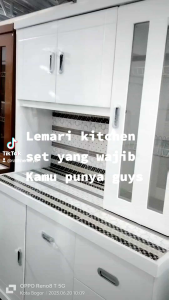 Lemari sayur dan piring Multiplek Murah khusus Jabodetabek