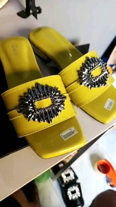 sandal wanita hills hak tahu 3cm terbaru 37-40