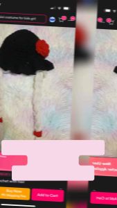 Bucket hat Crochet with hair