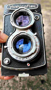 กล้องฟิล์ม Yashicaflex TLR Yashikor 80mm f/3.5 Copal