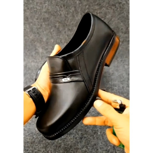 Sepatu pantofel pria full kulit formal slip on