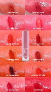 CATHY DOLL GLOW OIL TINT เคที่ดอลล์ โกลว์ออยล์ทินท์ ขนาด 2.4G