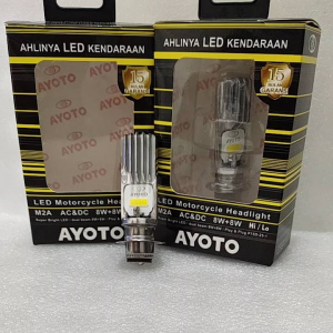 Lampu Depan H6 AYOTO M2A ACDC 8W+8W PNP
