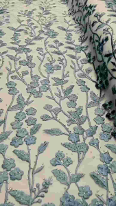 (COD) kain Tille Bordir Trans Korea / Kebaya Korea