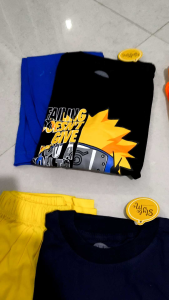 Setelan Anak Laki Laki Remaja Style Me Oneset Suit Daily Teenager Baju Kaos Naruto