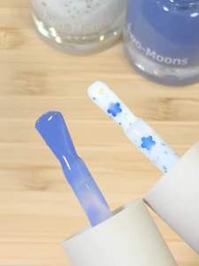 【Two Moons】2 Bottles Combo Waterbased Non Toxic Peelable Nail Polishes
