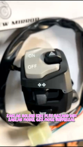 SAKLAR HOLDER KIRI LH GSX PLUS HAZARD DIM SAKLAR GSX MOGE UNIVERSAL