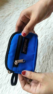 COIN PURSE WALLET 2 main strip zipper durable affordable with atm ID cards compartment inside with front zepper and lining inside made by heavy materials and very handy