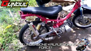 knalpot fiz r force1 f1z type racing kalajengking yy phang super garing atas bawah ngisi