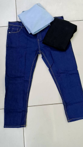 Mans REGULAR FIT JEANS LONG PANTS PLUS SIZE