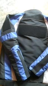 Jaket Biru Variasi: jaket disbuh, jaket security, dan jaket kemenhub