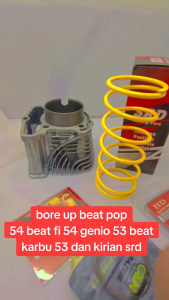 BLOK SEHER BORE UP BEAT DELUXE SCOOPY 2021 BEAT STREET 2021 DAN KIRIAN SRD RACING