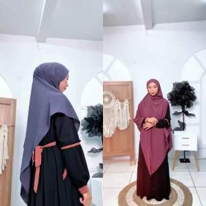 Anum - Pashmina Bandana Wolfis Premium + Free Cadar Tali Wolfis