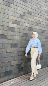 Celana Knit Waffle Perempuan Belahan Bawah: Celana Panas & Nyaman