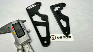 Breket Cakram Kaliper 2 Piston untuk Suku Cadang Motor Honda Vario Beat Scoopy 220mm & 260mm