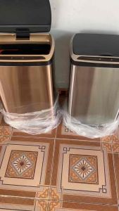 Thùng Rác Thông Minh Inox Cao Cấp 60L