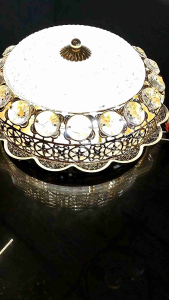 good jaya lighting lampu plafon kaca crystal 30cm