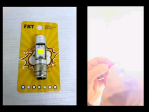 Bohlam LED Lampu Utama LED Lampu LED Utama Depan 2 LED Motor Bebek Matic soket H6 Universal