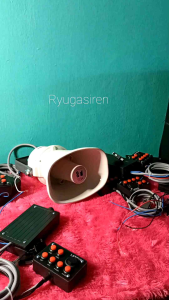 SIRINE PATWAL LANDUN DOUBLE PHASER 80WATT SIRINE POLISI SIRINE AMBULANCE