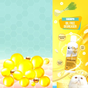 Olive Care Shampo Kucing Oil Free DEGREASER untuk Anti Rontok Bulu Berminyak Kotor dan Kembangin Bulu