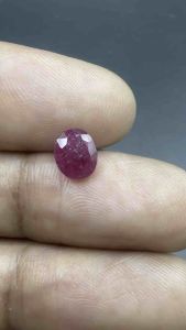 ✅ Ruby Real Ruby 1.5ct Carat Raw Gemstone Sweet Pink Arrangement Beautiful Good Light Small Size.6x7.4mm