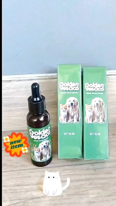 Golden Vescica 60 ml obat urinary kencing darah kucing
