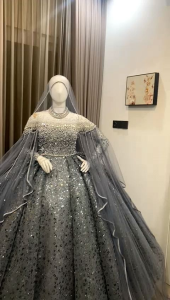 Gaun Pengantin Modern Mewah & Premium: Bahan Berkualitas & Desain Elegan