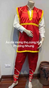 Áo lính rước kiệuđánh trốngcầm cờ-Lễ Hội đủ bộ gồm(áo+quần+2 đai+đôi xà cạp)