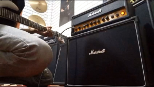 Ampli gitar  head cabinet 8inch sudah distorsi delay dan reverb bergaransi
