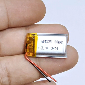 3.7v 180mah 601525 Li-Po li ionแบตเตอรี่ สำหรับMp3 MP4 กล้องติดรถยนต์