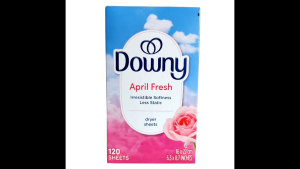 [SG Stock] Downy Fabric Softener Dryer 120 Sheet  April Fresh Scent. US