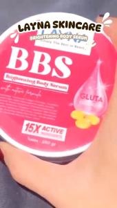 LAYNA BRIGHTENING BODY SERUM BBS - BODY LOTION WHITENING - HB DOSTING BPOM