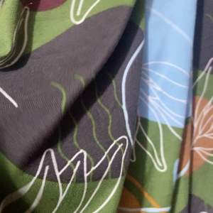 Printed Cotton Spandex Fabric sold per yard