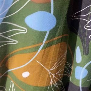 Printed Cotton Spandex Fabric sold per yard