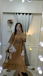 dress voxy resleting aktif dress busui