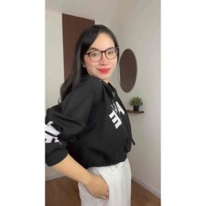 PARIROO SAVE CROP JAKET HOODIE WANITA CROP ZIPPER RING / HOODIE ZIPPER WANITA / HOODIE ZIPPER KOREAN STYLE / HOODIE ZIPPER CROP / HOODIE CROP WANITA KOREAN STYLE / BAJU ATASAN KEKINIAN / JAKET WANITA MODEL BARU / JAKET CEWEK REMAJA