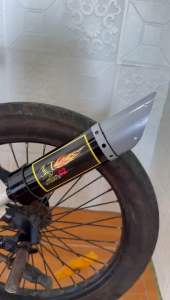 Knalpot Desain Aerodinamis untuk Sepeda Roadbike