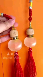 [MY🇲🇾 Ready Stock]葫芦香水瓶挂件｜福禄葫芦，纳福招财，化煞护Gourd Crystal Benefits