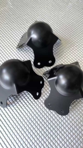 CORNER BALL HITAM JUMBO sudut box Jendol Hardcase siku koper